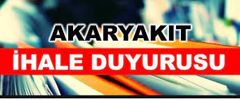 Akaryakıt İhalesi